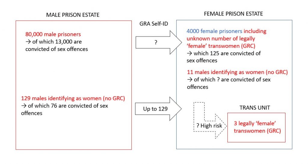 transgender prisoners in UK prisons
